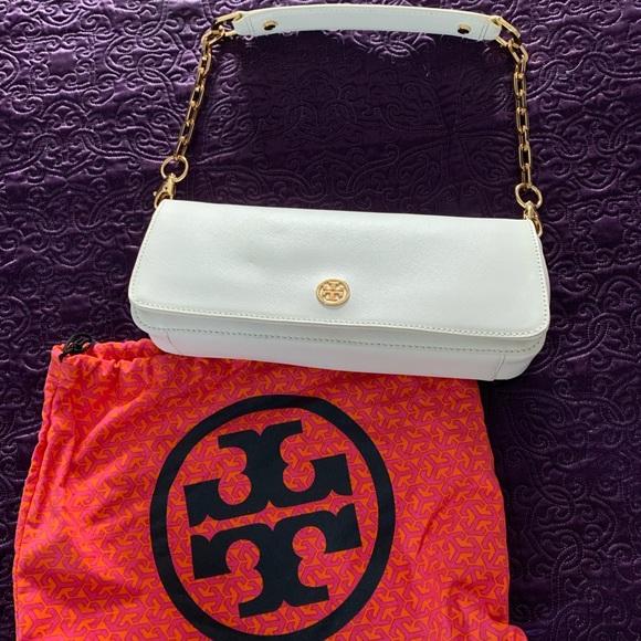 Authentic Tory Burch White shoulder bag - Picture 2 of 11